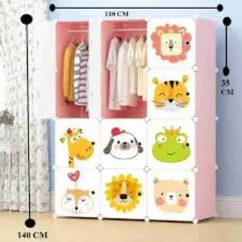 Cube Portable Plastic Cupboard