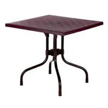 Solid Plastic Dining Table 