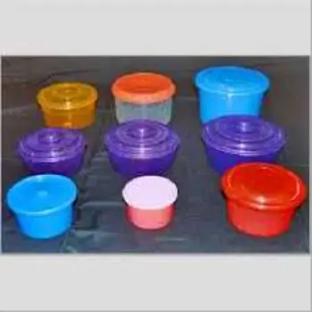 Fine Finish Plastic Round Container