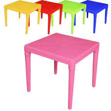 Multi color Plastic Table