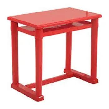 Stylish Red Plastic Table