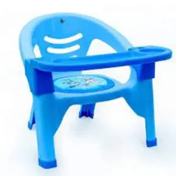 Pearl Plastic Baby Chair Color Blue