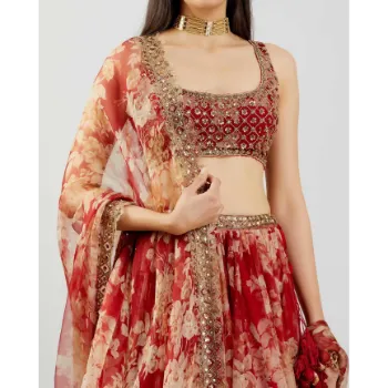 Printed Lehenga