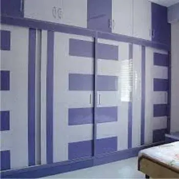 Purple PVC Sheet Cupboard