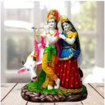 Trimurti Handicrafts Radha Krishna Statue