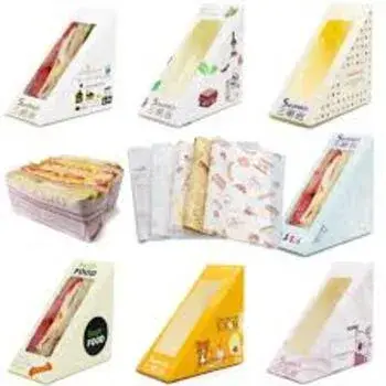 Sandwich Packing Paper Box