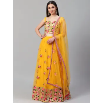 Semi Stitched Lehenga