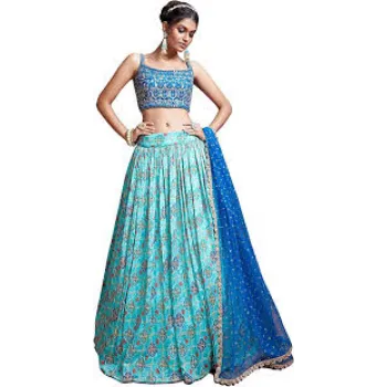 Modern Semi Stitched Lehenga