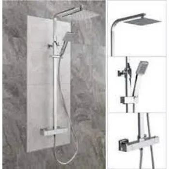 Shower Kit Silver Color 