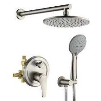 Shower System Silver  Color 