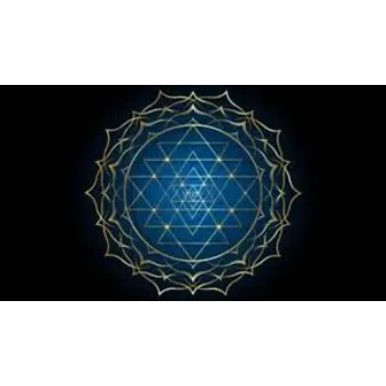  Flower Of Life Yantra Lotus