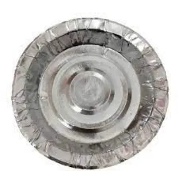 Silver Foil Paper Plates