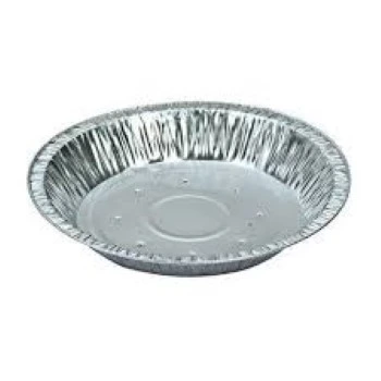 Lightweight Silver Foil Paper Plates