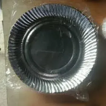 Recyclable Silver Foil Paper Plates