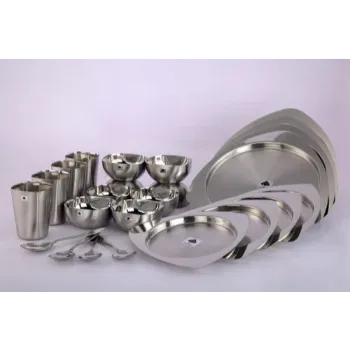 Essential Stainless Steel Dinner Set