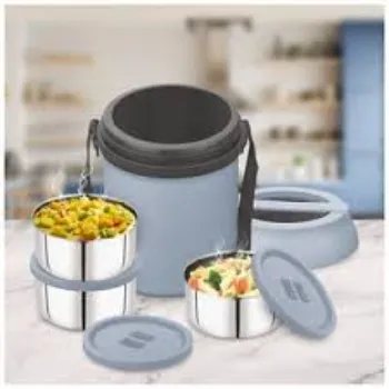 Attractive Designs Stainless Steel Insulated Lunch Box