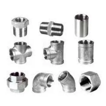 Stainless Steel Pipe Fittings Silver Color  Fittings 