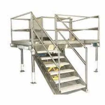 Modern Stainless Steel Platform