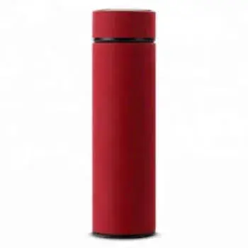 Stainless Steel Vacuum Flask Red Color 