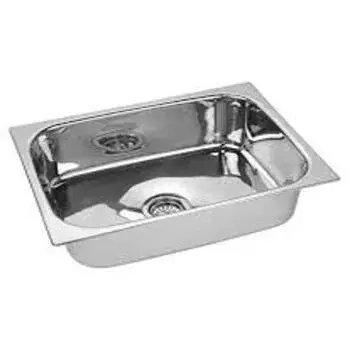 Square Polished Stainless Steel Wash Basin