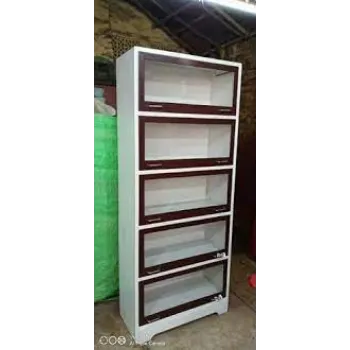 Polished Steel Bookshelf Wholesale