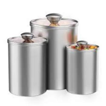 Attractive Designs Steel Canister