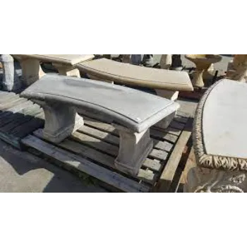 Alluring Design Stone Garden Bench