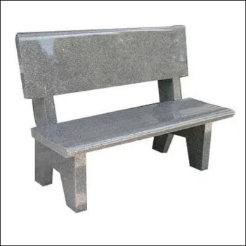 Rectangle Stone Garden Bench