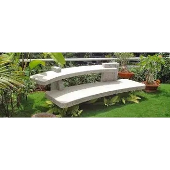 Stone Garden Bench