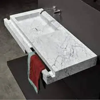 White Stone Sink