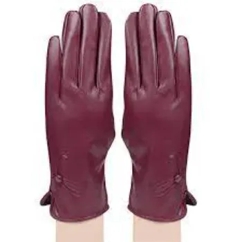 Stylish Leather Gloves