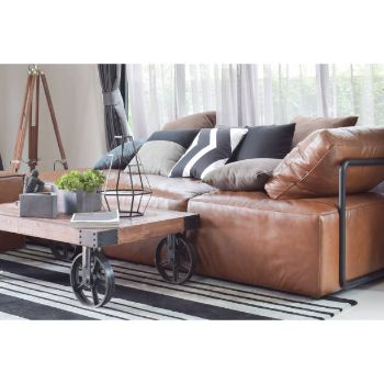  Recliner Leather Sofa