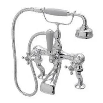 Brass Bath Tub Mixer, Color : Silver