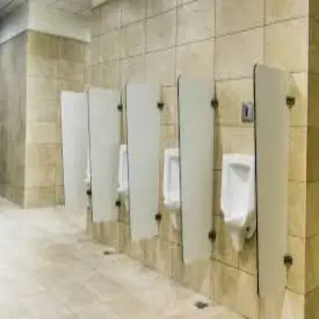 Wooden Urinal Partition