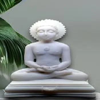 White Marble Buddha Statue