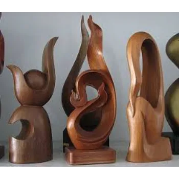 Abstract Wood Sculpture