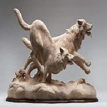 Wolf Wood Sculpture – Manufacturer & Supplier