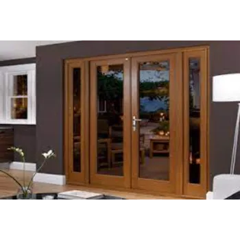 Wooden Glass Door