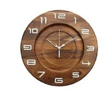 Hitz MDF Wooden Wall Clock