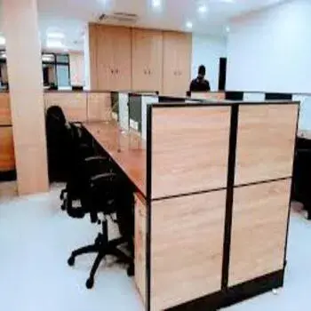 Wooden Frame Workstation For Office 