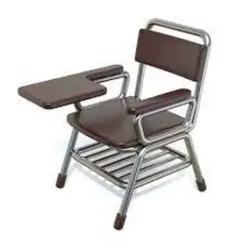 Latest Steel Writing Pad Chair