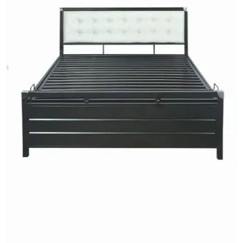 Plain Wrought Iron Double Bed