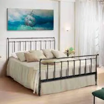 Wrought Iron Double Bed