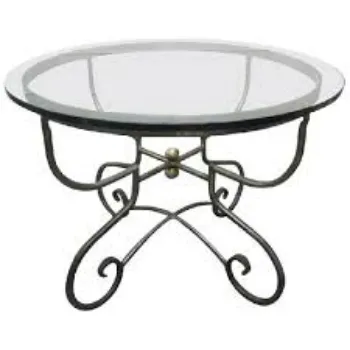 Stylish Wrought Iron Table